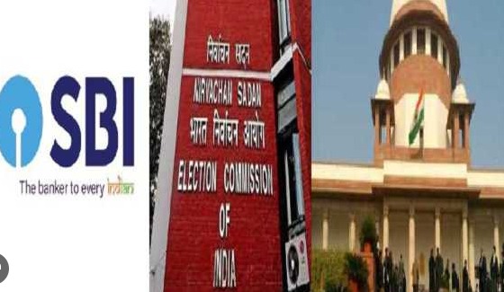 'SBI  द्वारा आपूर्ति किए गए इलेक्टोरल बांड  से संबंधित डेटा का ECI  द्वारा सार्वजनिक प्रकटीकरण'